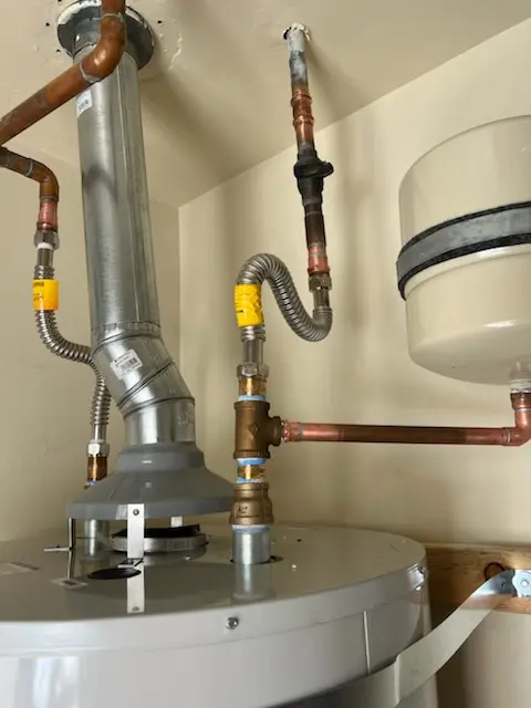 Water heater installation and plumbing repair in Davis Corner